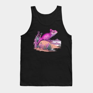 Watercolor: Pink style Tank Top